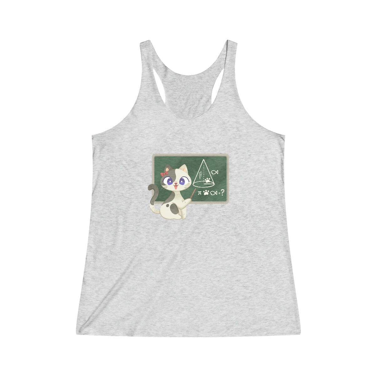 Professor Mittens Racerback Tank