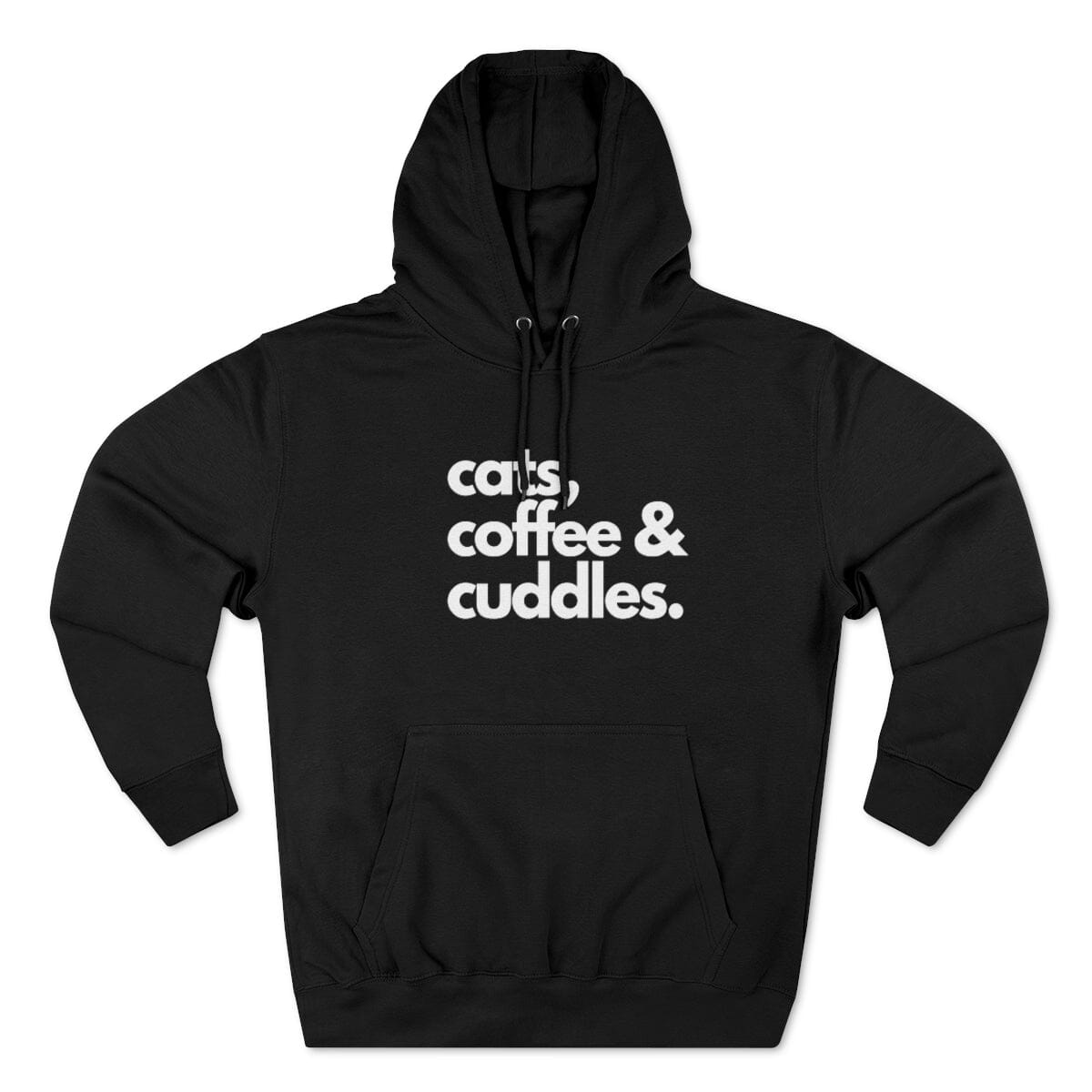 Cats Coffee & Cuddles Unisex Hoodie