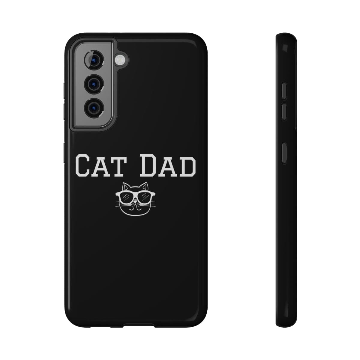 Cat Dad Tough Samsung Case