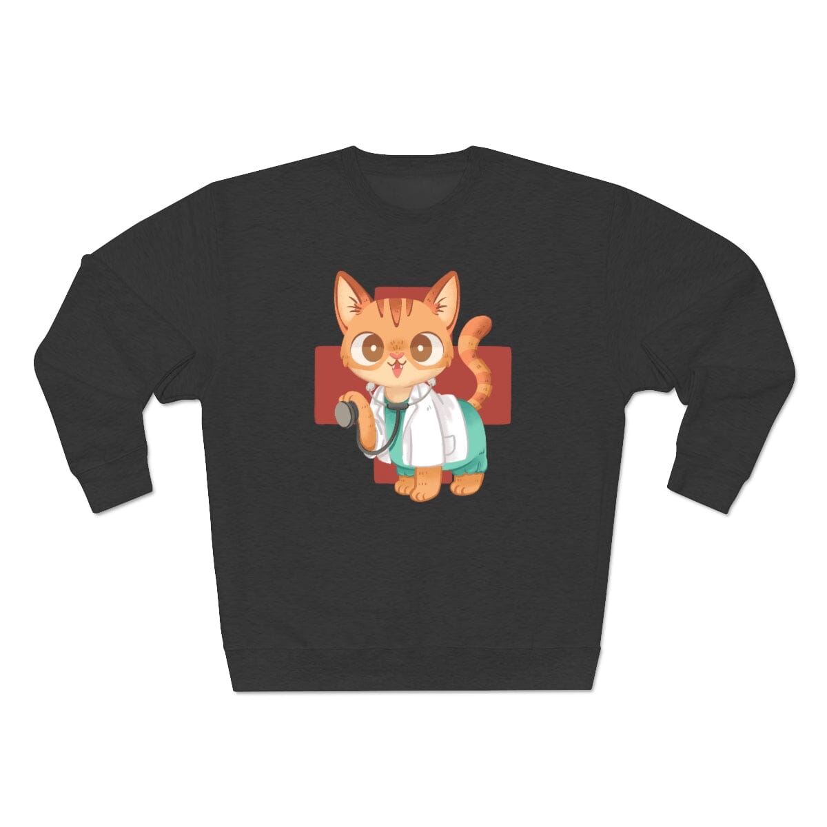 Meowdical Heroes Unisex Crewneck Sweatshirt