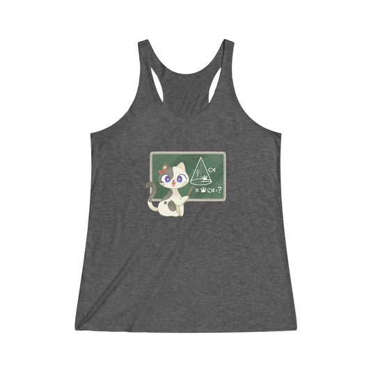 Professor Mittens Racerback Tank