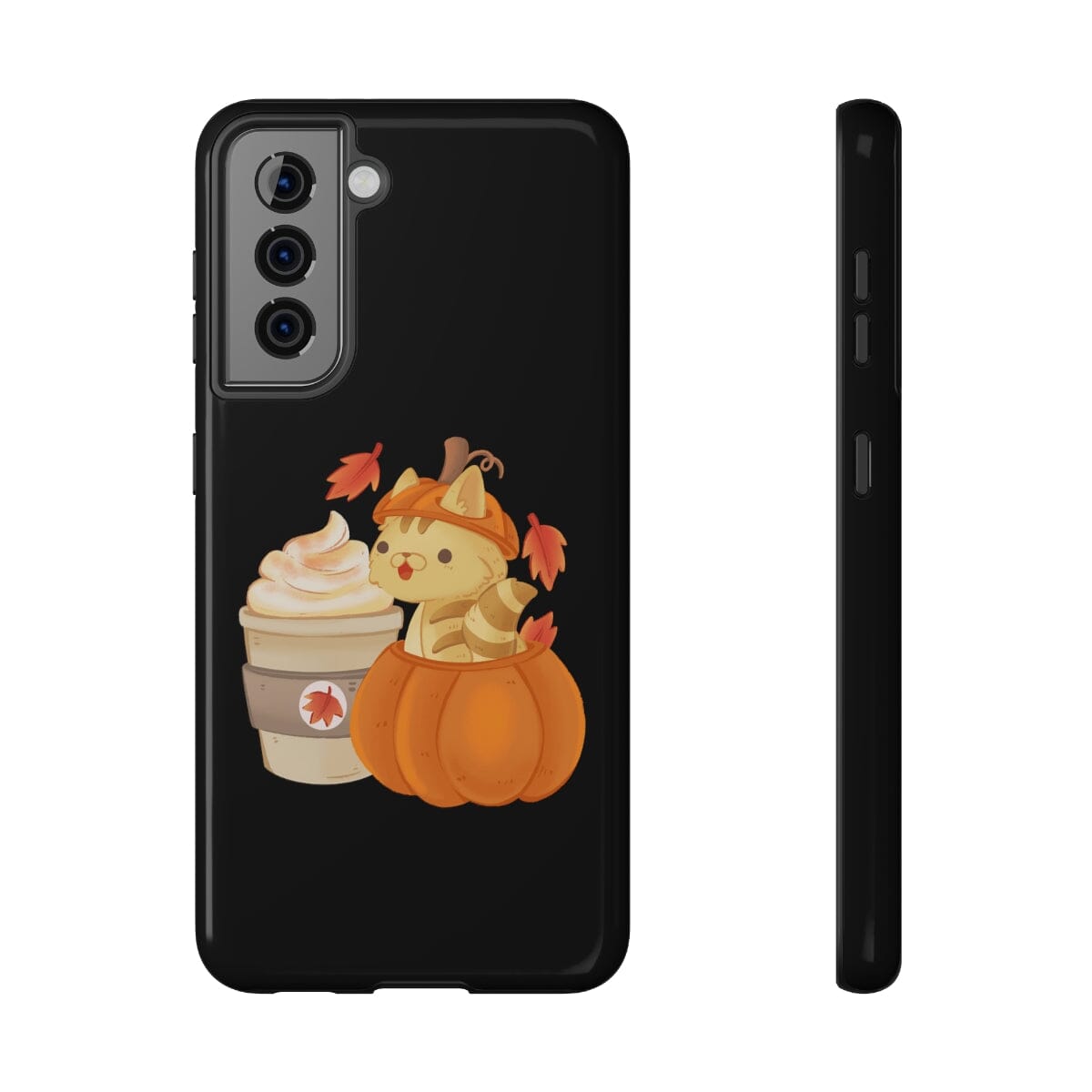 Pumpkin Spice Kitten Tough Samsung Case