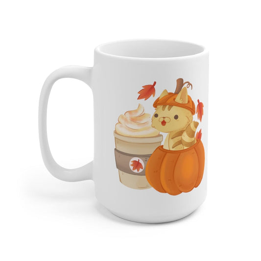 Pumpkin Spice Kitten 15oz Mug