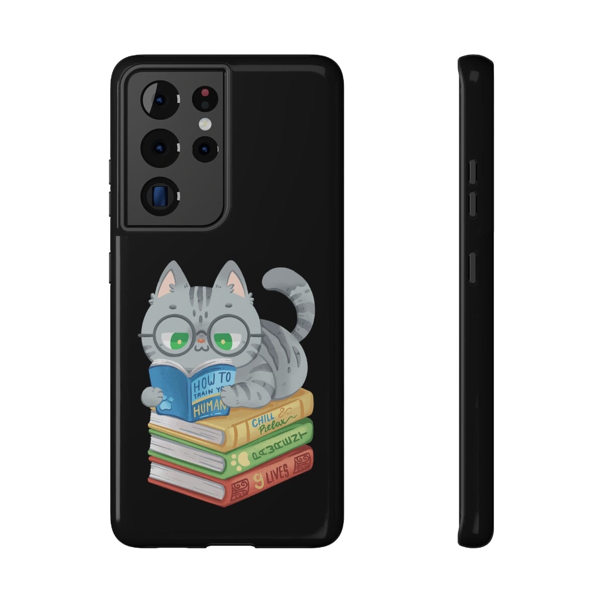 Cats and Books Tough Samsung Case