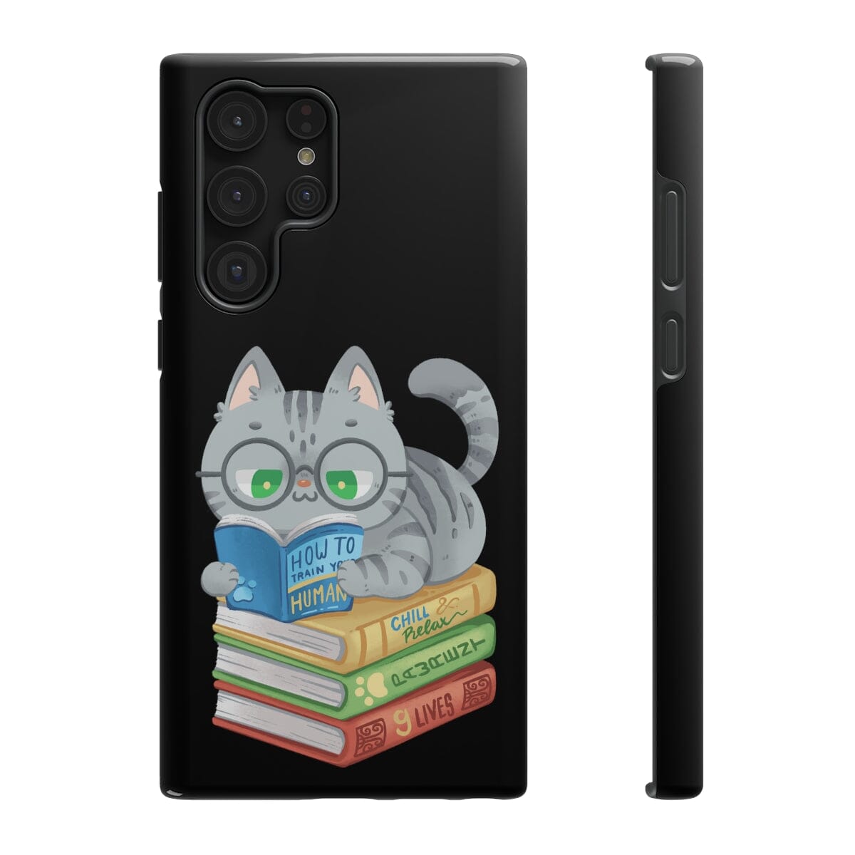 Cats and Books Tough Samsung Case
