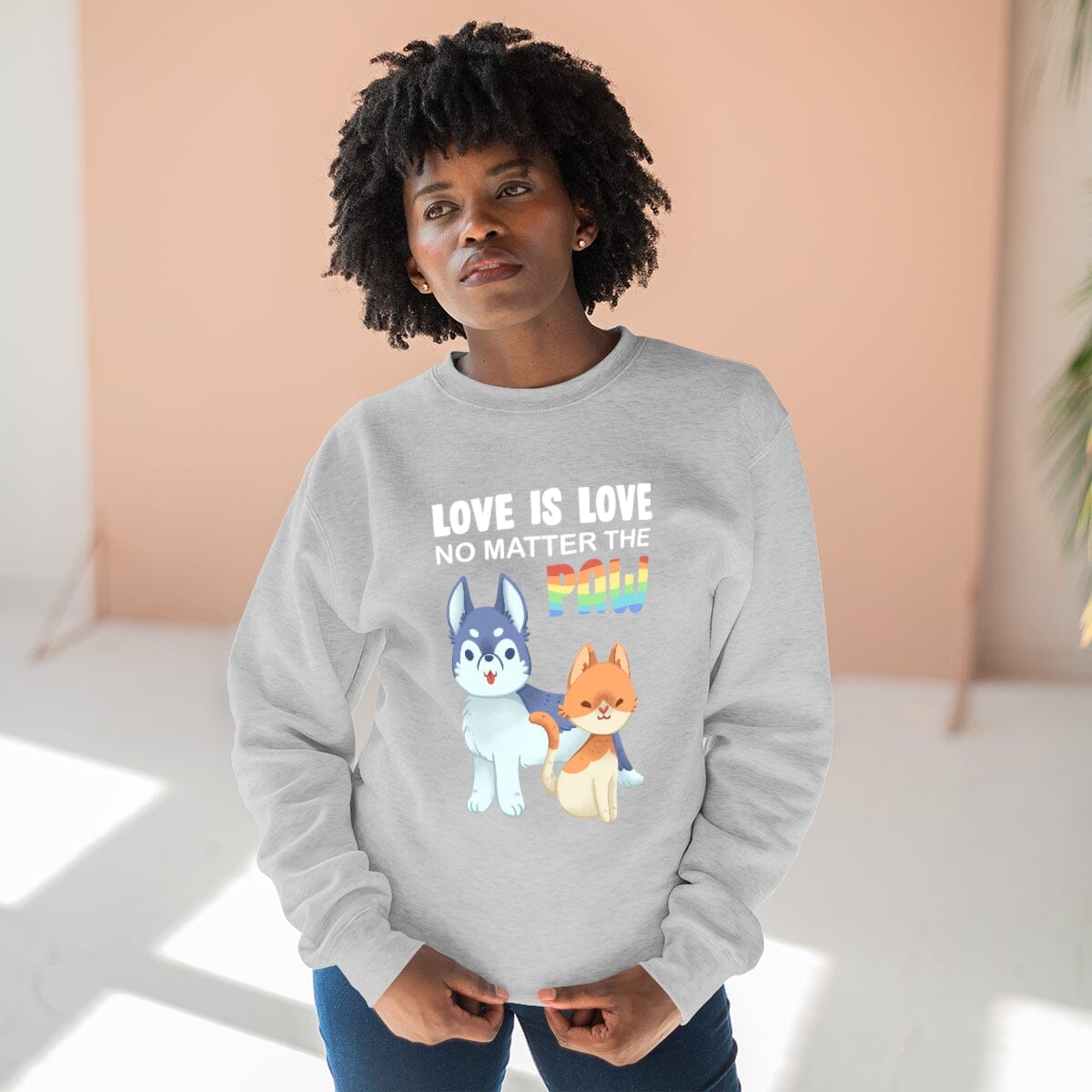 Love is Love Unisex Crewneck Sweatshirt