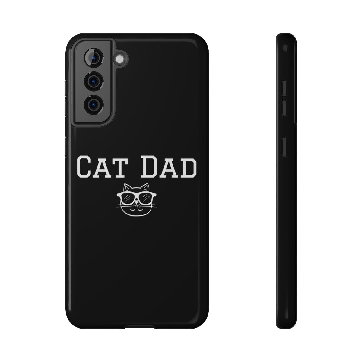 Cat Dad Tough Samsung Case
